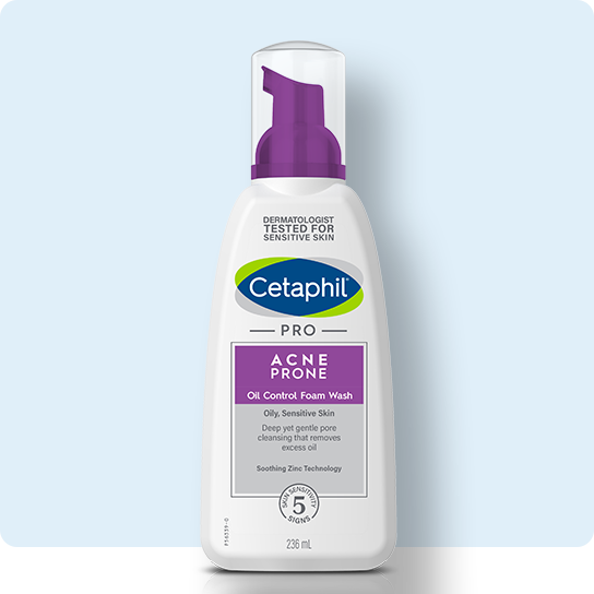 Sữa rửa mặt cho da dầu mụn nhạy cảm Cetaphil Pro Acne Prone Oil Control Foam Wash
